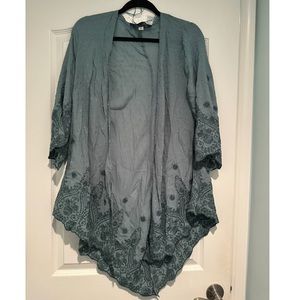 Francesca’s Dark Teal Cardigan